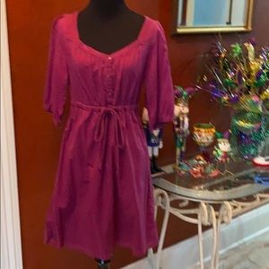 5/$15 Cotton tied wasted lined dress from Old Navy